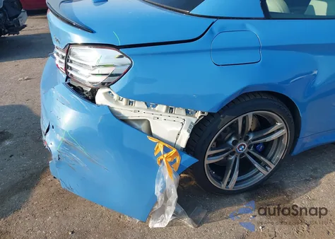 2015 BMW M4 из США, поврежденный, VIN WBS3U9C5XFP968287